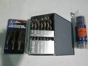 lot 96 image: Drill bit index, 23pc Magnetic guid...