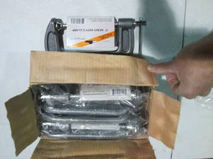 lot 100 image: 5in Heavy duty C-clamp lot of 6...