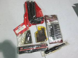 lot 132 image: Heavy duty hex key set, 9pc 38in i...