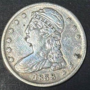 1838 Capped Bust Half Dollar
