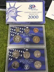 lot 12 image: 2000 United States Proof Set