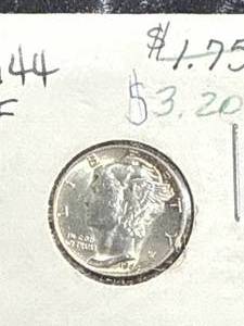 lot 16 image: 1945 Walking Liberty Half Dollar