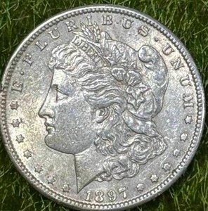 1897-S Morgan Silver Dollar