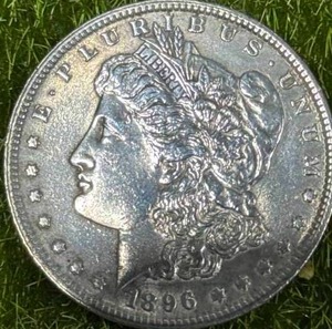 lot 42 image: 1896 Morgan Silver Dollar