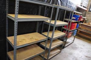 lot 4 image: 2 Warehouse Shelves