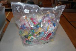 lot 50 image: McDonalds Happy Meal Toys - 9 Lbs - Mickey, Animaniacs, Barbie, Tonka