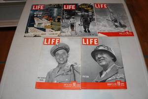 lot 55 image: Vintage Life Magazines - Key Issues