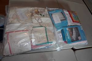 lot 88 image: Vintage Embroidery Projects and Kits