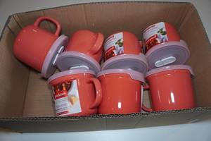 lot 120 image: Goodcook Stoneware Vented Mugs