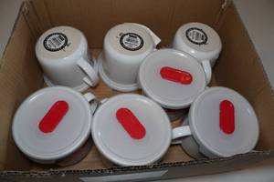 lot 138 image: Goodcook Stoneware Vented Mugs