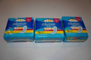 lot 345 image: Always Maxi Pads