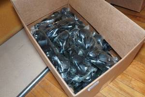 lot 111 image: Plastic Caster Wheels