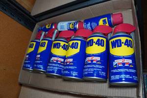 lot 113 image: WD-40 Spray Cans