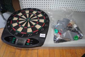 lot 118 image: Electric Dartboard and Accessories