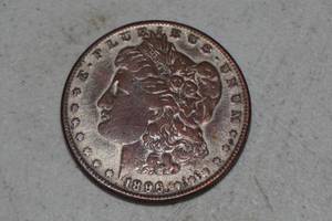 1896-O US Morgan Silver Dollar Coin