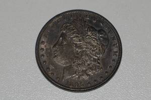lot 1C image: 1896-P US Morgan Silver Dollar Coin