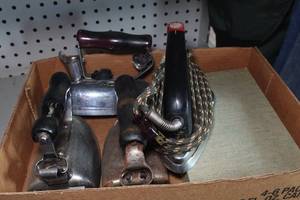 lot 196 image: Antique Irons