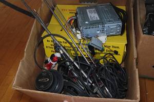 lot 226 image: Sony Car Deck, Speakers, Antennas