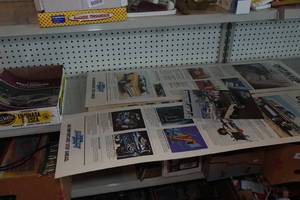 lot 204 image: 1980s Chevrolet Trucks Dealership Signs - Trim Samples