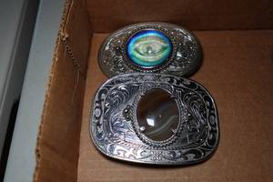 lot 181D image: Belt Buckles with Large Stones