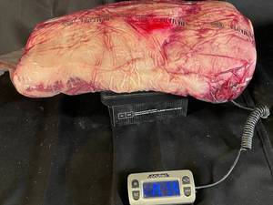 lot 2 image: Boneless NY Strip Beef 14.54 lbs Vacuum Sealed Non-Frozen