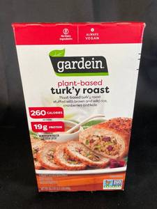 lot 47 image: E - Gardein Plant-Based Turky Roast with Gravy Packs 35.2oz