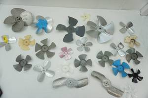 lot 14 image: Collection of Metal & Poly Fan Blades