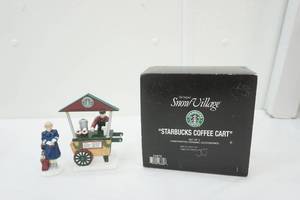 lot 19 image: Department 56 Starbucks Coffee Cart