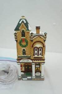 lot 21 image: Department 56 Jacks Corn Barber Shop