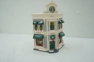 lot 27 image: Snow Village Starbucks Coffee Building