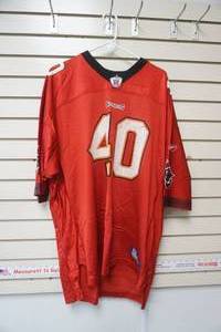 lot 66 image: Buccaneers Jersey #40 Alstott 2XL