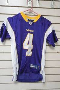lot 68 image: Vikings Jersey #4 Favre Womens M