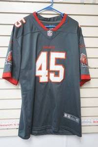 lot 69 image: Buccaneers Jersey #45  White 2XL