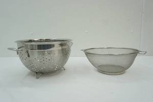 lot 76 image: strainers
