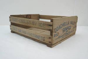 lot 77 image: wood crate