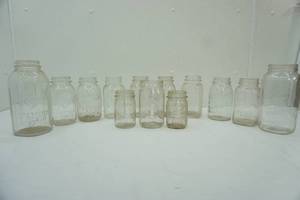 lot 78 image: Vintage Canning Jars