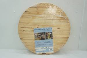 lot 85 image: Round Table Top 24 Stain Round