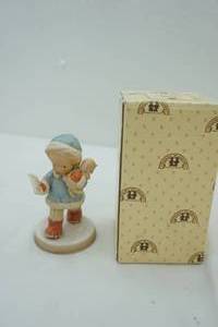 lot 99 image: I Hope Santa is Home Porcelain Figurine. Mabel Lucie Attwell