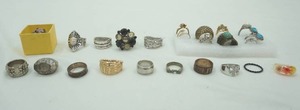 lot 116 image: Jewelry-25 Rings, some 925