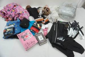 lot 177 image: NEW Womens Pajama Sets, Cosmetics, Heated Socks, Childrens Slippers and More