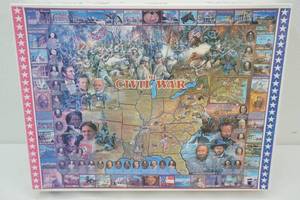 lot 183 image: 1000pc Civil War Puzzle