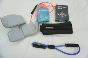 lot 235 image: Exercise Bands and Weights