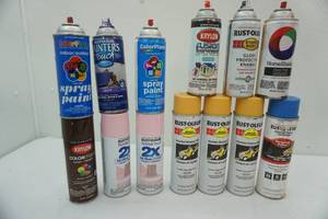 lot 236 image: Spray Paint Lot