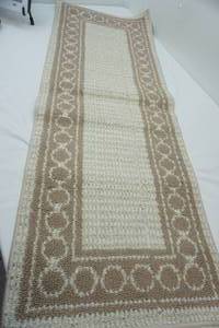 lot 240 image: Beige Runner Rug. 2x4.6