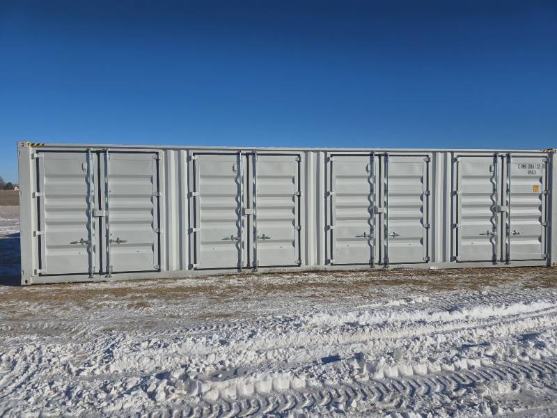 lot 300 image: CIMU0881320  Sea Container with 4 Side Doors, 40HC, Single Trip