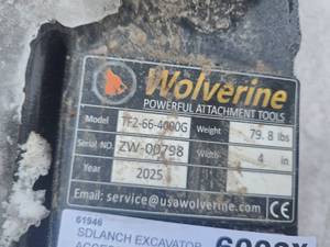 lot 6003X image: Wolverine Clip on pallet forks TF2-66-400G