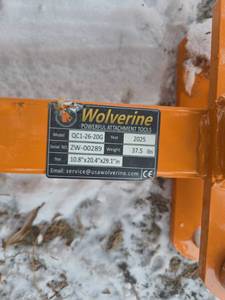 lot 7318 image: Wolverine Quick Coupler 1 (QC1-26-20G)