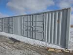 ZNCU4008334 // 40 Ft Shipping Container with 2 Side Doors, 40HC, Single Trip (WXZ)