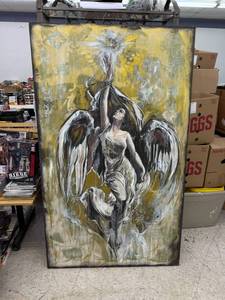 lot 32 image: Artwork on Canvas 36 x 60