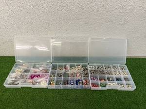 lot 46 image: Jewelry Making Supplies in Organizers